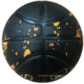 One Color Foam Emboss Rubber Basketball